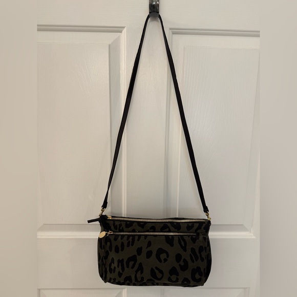 Clare V Gosee Clutch-Army Pablo Cat Suede - Picture 1 of 7